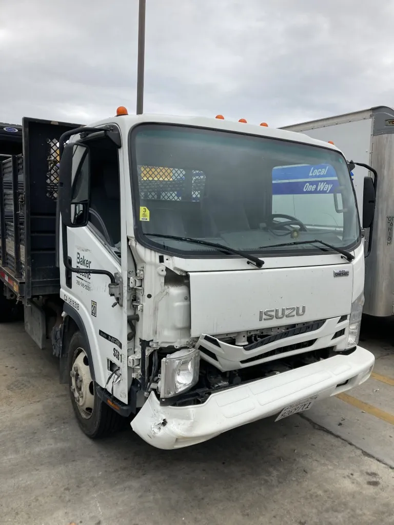Truck cab and bumper collision repair at HD Truck Body in San Diego